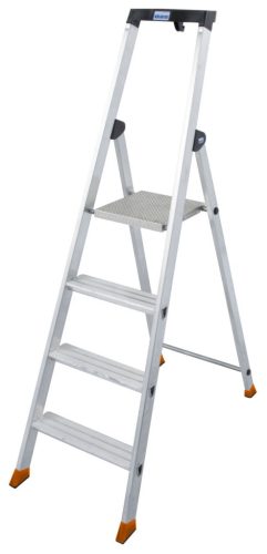 MONTO Solido lépcsőfokos állólétra, 1x4 lépcsőfok