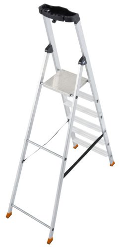 MONTO Solido lépcsőfokos állólétra, 1x6 lépcsőfok