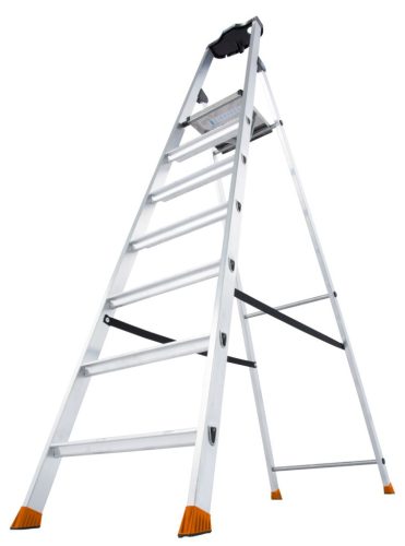 MONTO Solido lépcsőfokos állólétra, 1x7 lépcsőfok