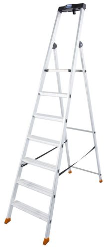 MONTO Solido lépcsőfokos állólétra, 1x7 lépcsőfok
