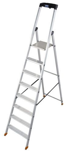 MONTO Solido lépcsőfokos állólétra, 1x8 lépcsőfok