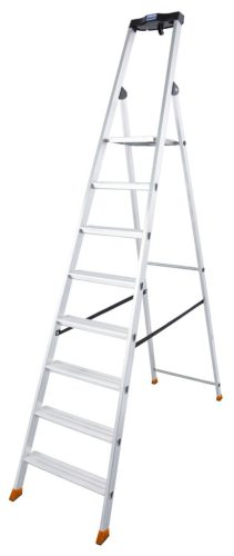 MONTO Solido lépcsőfokos állólétra, 1x8 lépcsőfok