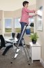 MONTO Safety Plusline lépcsőfokos állólétra, 3 lépcsőfok