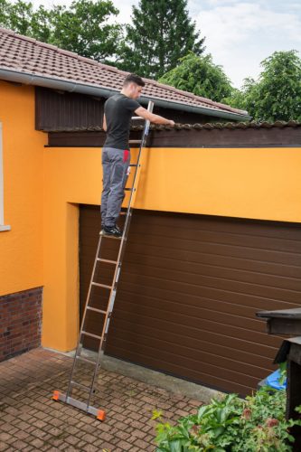 MONTO Sibilo létrafokos támasztólétra, egyrészes, 12 létrafok