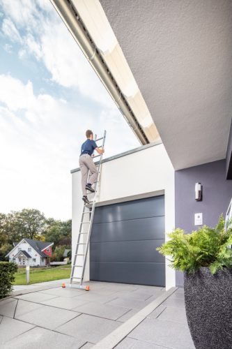 MONTO Sibilo létrafokos támasztólétra, egyrészes, 15 létrafok