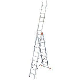 MONTO Tribilo létrafokos sokcélú létra, 3x10 létrafok