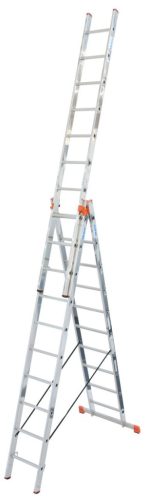 MONTO Tribilo létrafokos sokcélú létra, 3x10 létrafok