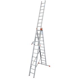 MONTO Tribilo létrafokos sokcélú létra, 3x12 létrafok