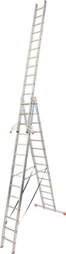 MONTO Tribilo létrafokos sokcélú létra, 3x14 létrafok