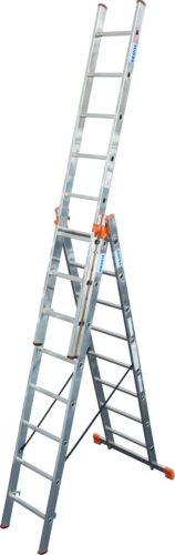 MONTO Tribilo létrafokos sokcélú létra lépcsőfunkcióval, 3x8 létrafok