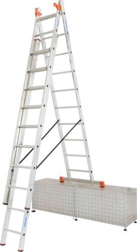MONTO Tribilo létrafokos sokcélú létra lépcsőfunkcióval, 3x10 létrafok