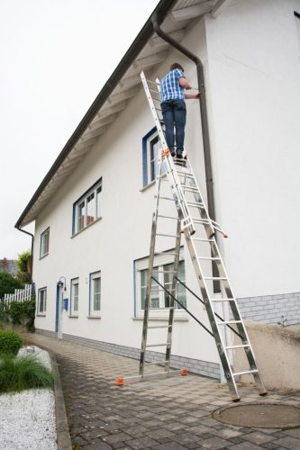 MONTO Tribilo létrafokos sokcélú létra lépcsőfunkcióval, 3x12 létrafok