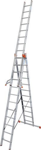 MONTO Tribilo létrafokos sokcélú létra lépcsőfunkcióval, 3x12 létrafok