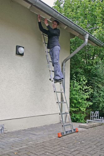 MONTO TriMatic létrafokos két oldalon járható csuklós létra, 2x6 létrafok