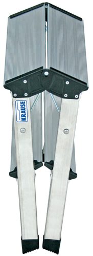 MONTO Treppy két oldalon járható összecsukható fellépő, 2x2 lépcsőfok, alumínium