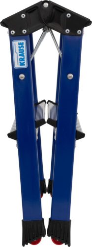 MONTO Rolly két oldalon járható összecsukható fellépő, kék, 2x2 lépcsőfok