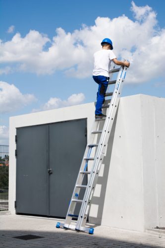 STABILO  Többcélú létra + S ( biztosítás) 2x12 létra-/lépcsőfok