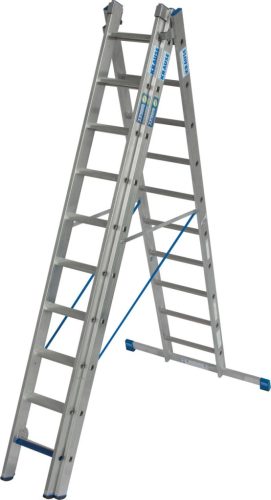 STABILO Sokcélú létra + S ( biztosítás), 3x10 létra-/lépcsőfok