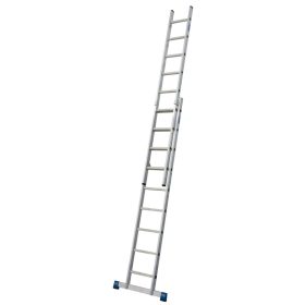 STABILO Létrafokos tolólétra, kétrészes, 2x9 létrafok