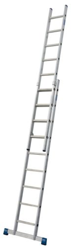 STABILO Létrafokos tolólétra, kétrészes, 2x9 létrafok