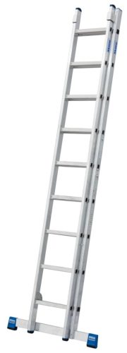 STABILO Létrafokos tolólétra, kétrészes, 2x9 létrafok