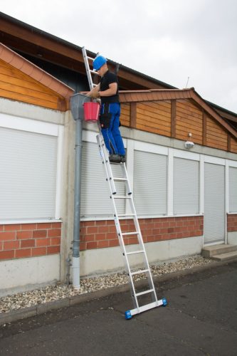 STABILO Létrafokos tolólétra, kétrészes, 2x9 létrafok