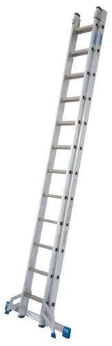 STABILO Létrafokos tolólétra, kétrészes, 2x12 létrafok