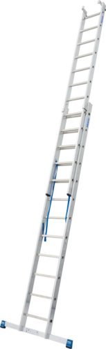 STABILO Létrafokos sokcélú létra fali vezetőgörgőkkel, 3x12 létrafok