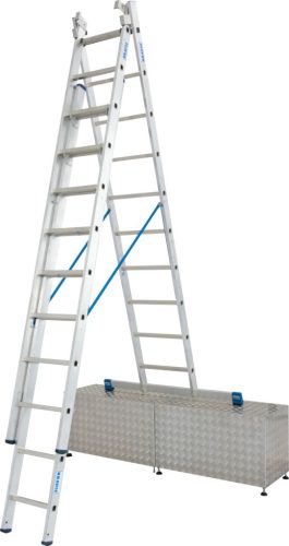 STABILO Létrafokos sokcélú létra lépcsőfunkcióval, 3x10 létrafok