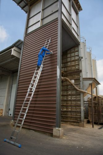 STABILO Létrafokos húzóköteles létra, kétrészes, 2x15 létrafok