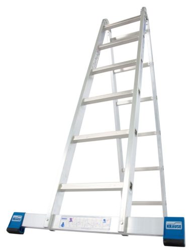 STABILO Létrafokos két oldalon járható csuklós létra, 2x6 létrafok