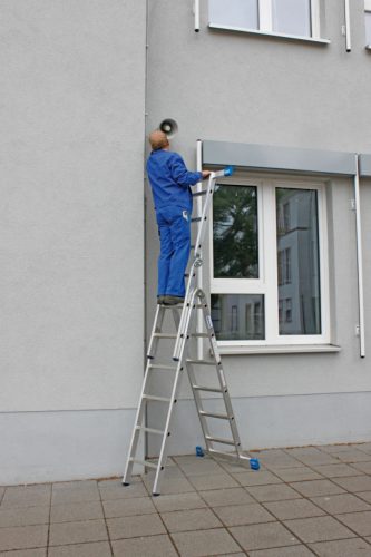 STABILO Létrafokos kombinált csuklós létra, 2x3 és 2x6 létrafok