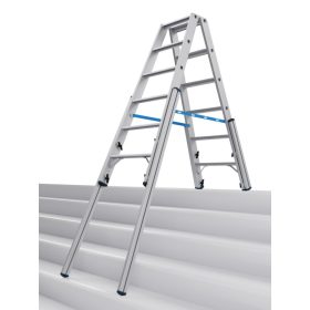 STABILO KÉTOLDALON JÁRHATÓ TELESZKÓPOS LÉTRA 2X6