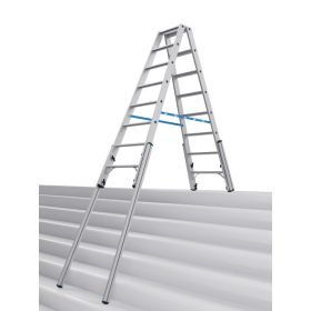 STABILO KÉTOLDALON JÁRHATÓ TELESZKÓPOS LÉTRA 2X8