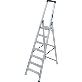   STABILO Állólétra magas kapaszkodókerettel,1x7 lépcsőfok, 225 kg