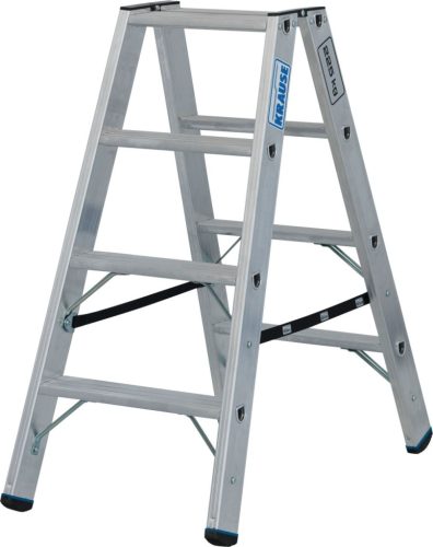 STABILO Két oldalon járható létra, 2x4 lépcsőfok, 225 kg