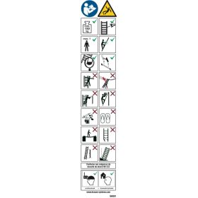 STABILO Általános létrainformációs címke (CsE5)