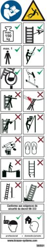 STABILO Általános létrainformációs címke (CsE5)