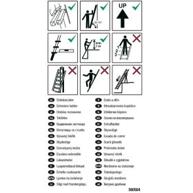 STABILO Tolólétrák információs címke (CsE5)