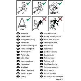 STABILO Dobogók információs címke (CsE5)