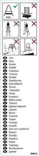 STABILO Fellépők információs címke (CsE5)