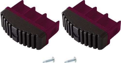 CORDA Műanyag lábdugó (párban) 77 x 25 mm, toló-, húzóköteles és sokcélú létrához, lila