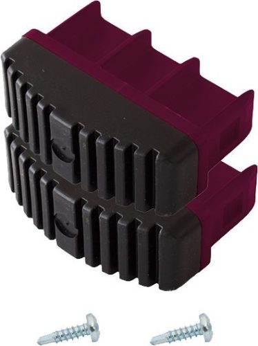 CORDA Műanyag lábdugó (párban) 77 x 25 mm, toló-, húzóköteles és sokcélú létrához, lila