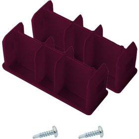   CORDA Felső szárlezáró (párban) 77x25mm, sokcélú és húzóköteles létrához, lila