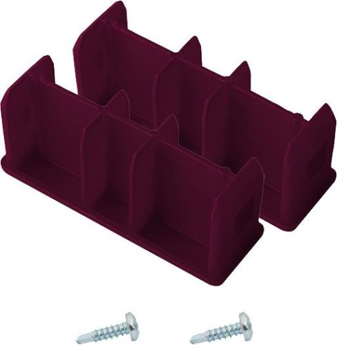 CORDA Felső szárlezáró (párban) 77x25mm, sokcélú és húzóköteles létrához, lila