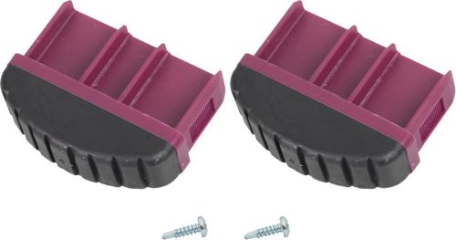 CORDA Műanyag lábdugó (párban) sokcélú létrához, 71,5 x 20 mm, lila