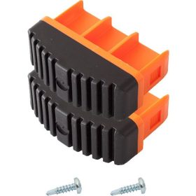   MONTO Lábdugók (párban) 77x25 mm, narancs, MONTO támasztó-, toló-, többcélú és sokcélú létrához