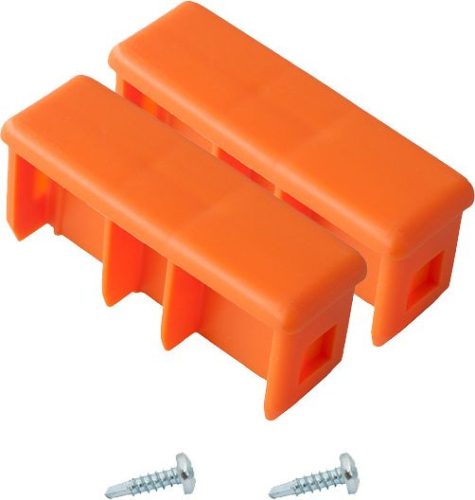MONTO Felső szárlezáró (párban) 77x25 mm, narancs, MONTO toló- és többcélú létrához