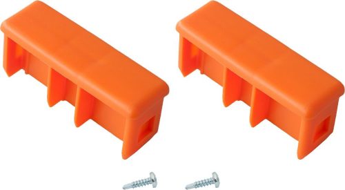 MONTO Felső szárlezáró (párban) 77x25 mm, narancs, MONTO toló- és többcélú létrához