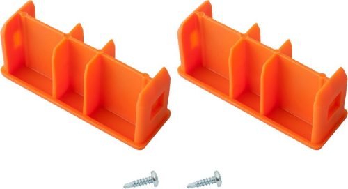MONTO Felső szárlezáró (párban) 77x25 mm, narancs, MONTO toló- és többcélú létrához